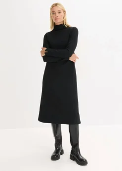 Mujer bonprix bonprix Vestido midi acampanado