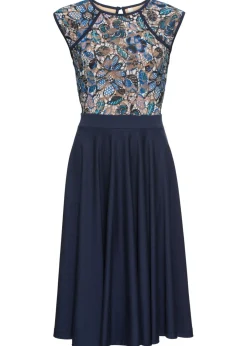 Mujer bonprix bonprix Vestido midi con encaje