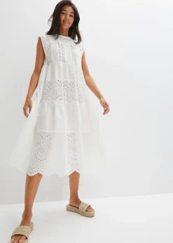 Mujer bonprix bonprix Vestido midi con encaje