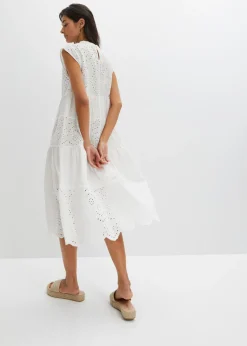 Mujer bonprix bonprix Vestido midi con encaje