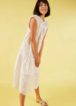 Mujer bonprix bonprix Vestido midi con encaje