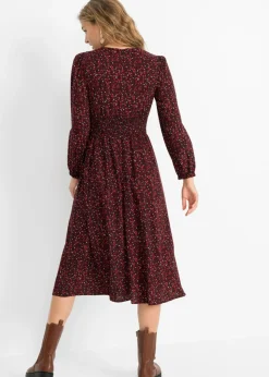 Mujer bonprix bonprix Vestido midi con estampado de flores
