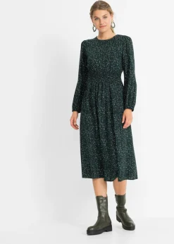 Mujer bonprix bonprix Vestido midi con estampado de flores