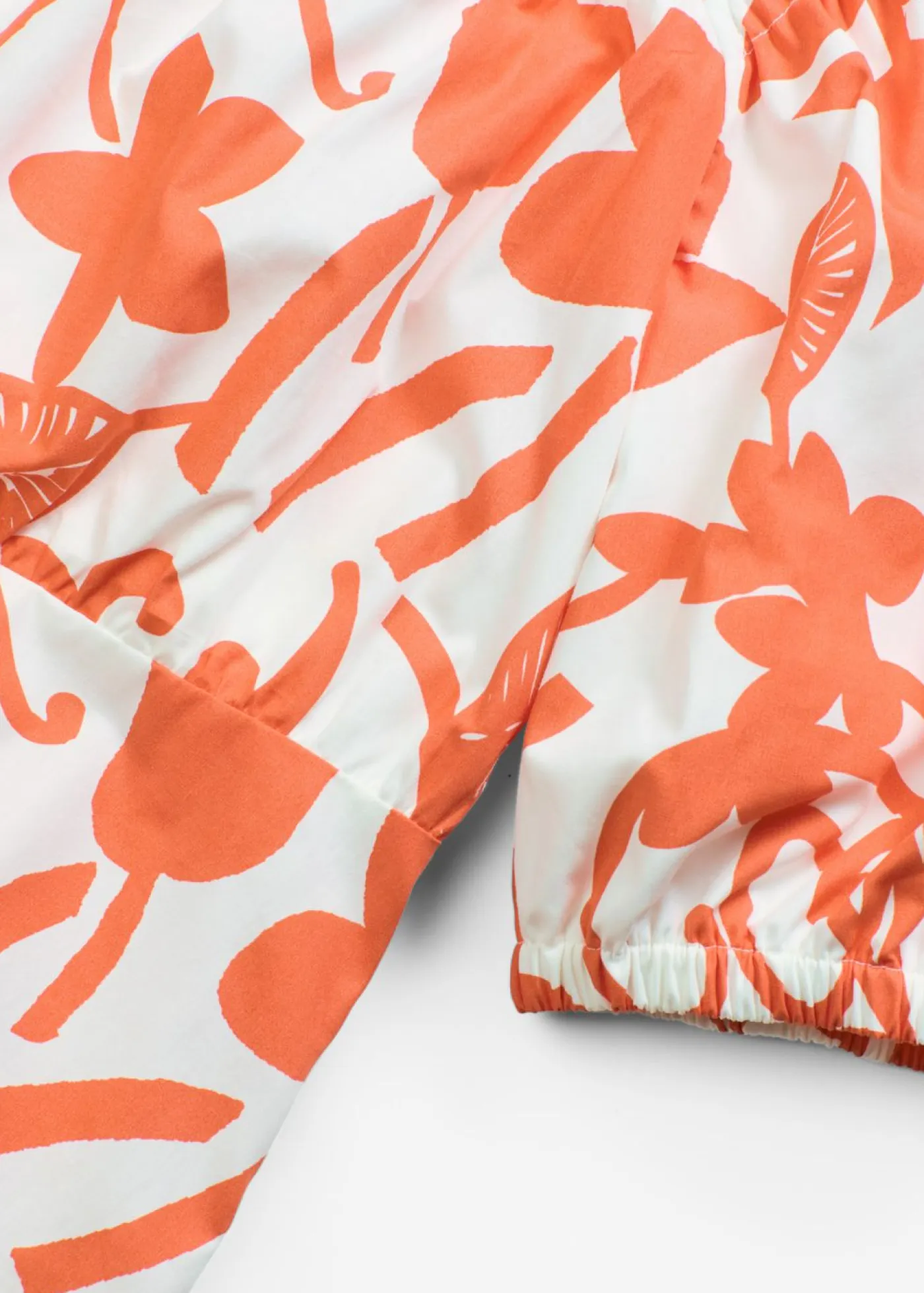 bonprix bonprix Vestidos>Vestido midi de algodón orgánico puro mango-blanco crema