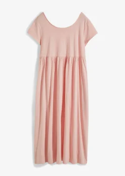 bonprix bonprix Vestidos>Vestido midi de algodón orgánico puro rosa pastel