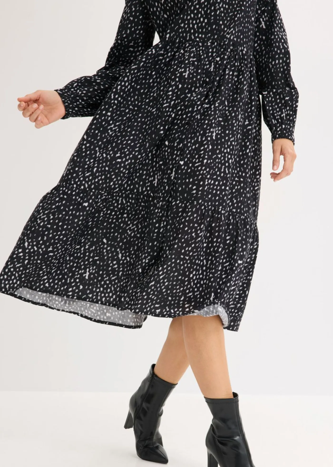 Mujer bonprix bonprix Vestido midi de algodón puro