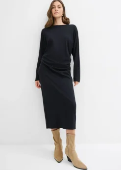 Mujer bonprix bonprix Vestido midi de cómodo Punto di Roma