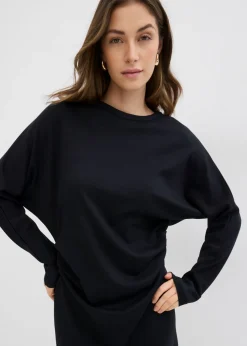 Mujer bonprix bonprix Vestido midi de cómodo Punto di Roma