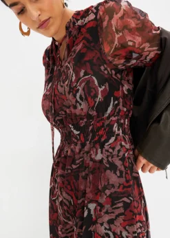 Mujer bonprix bonprix Vestido midi de malla