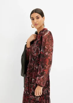 Mujer bonprix bonprix Vestido midi de malla