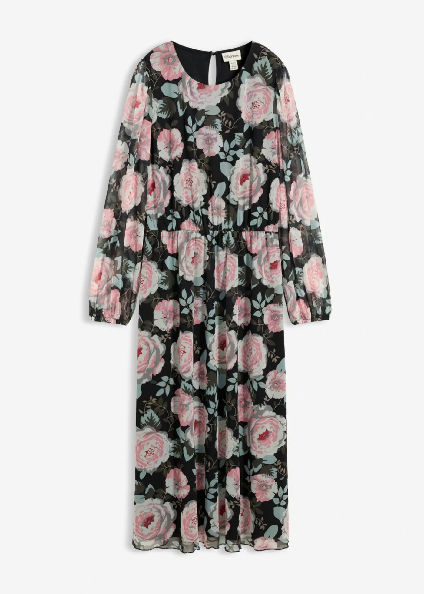 Mujer bonprix bonprix Vestido midi de malla suave