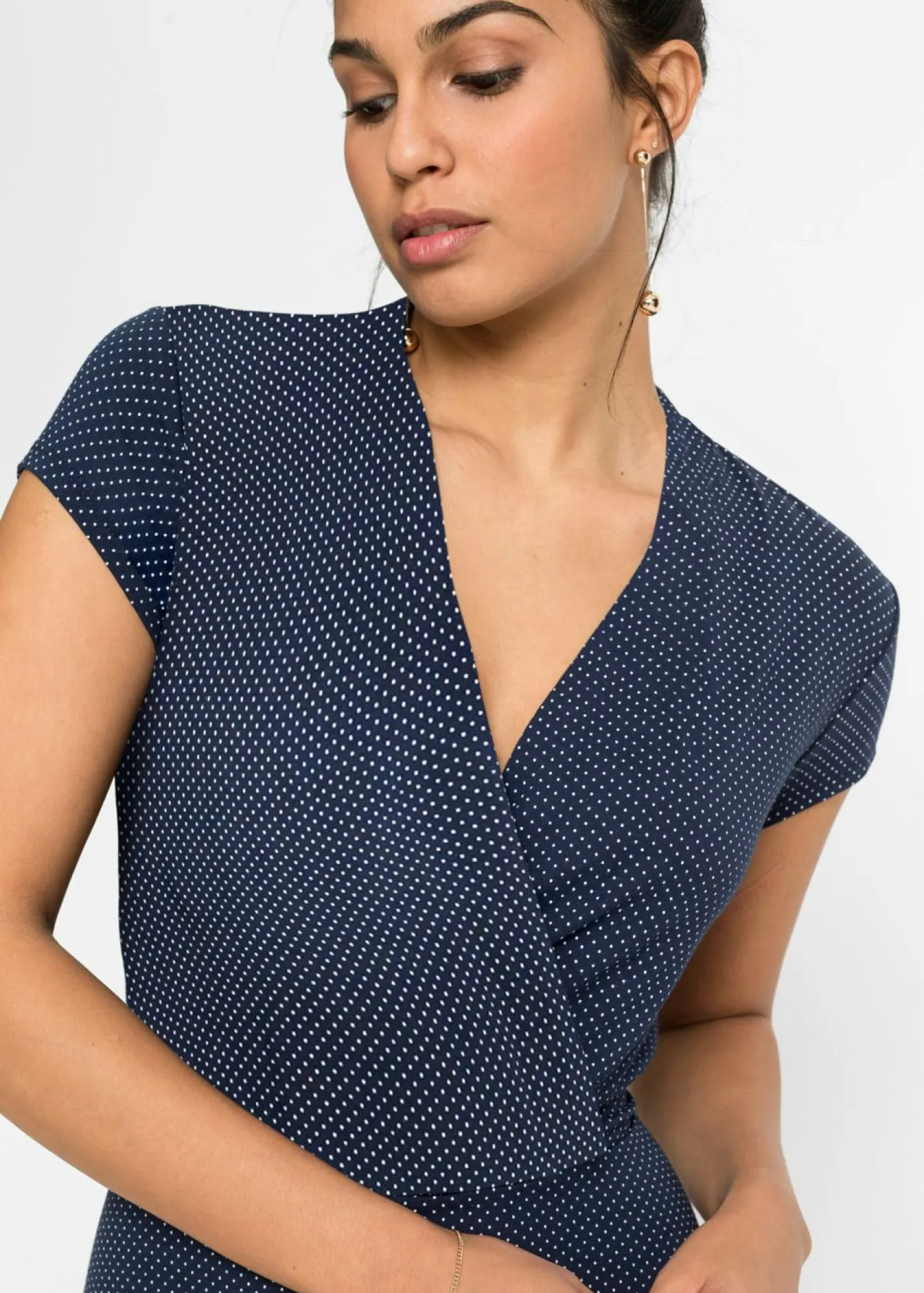 Mujer bonprix bonprix Vestido midi de mezcla de viscosa