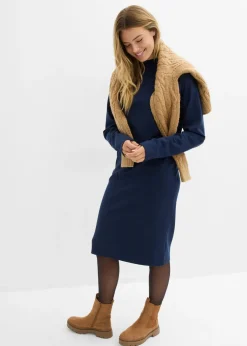 Mujer bonprix bonprix Vestido midi de mezcla de viscosa