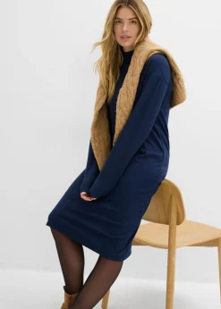 Mujer bonprix bonprix Vestido midi de mezcla de viscosa