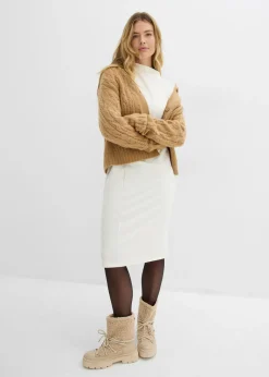 Mujer bonprix bonprix Vestido midi de mezcla de viscosa