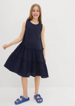 Niños bonprix bonprix Vestido midi de muselina ligera