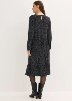 Mujer bonprix bonprix Vestido midi de punto de mezcla de viscosa