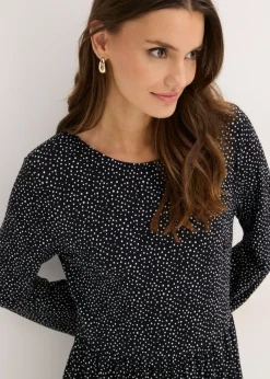 Mujer bonprix bonprix Vestido midi de punto de mezcla de viscosa