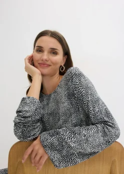 Mujer bonprix bonprix Vestido midi de punto de mezcla de viscosa