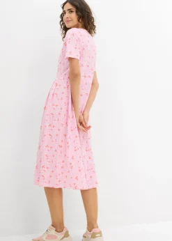 Mujer bonprix bonprix Vestido midi de punto de algodón