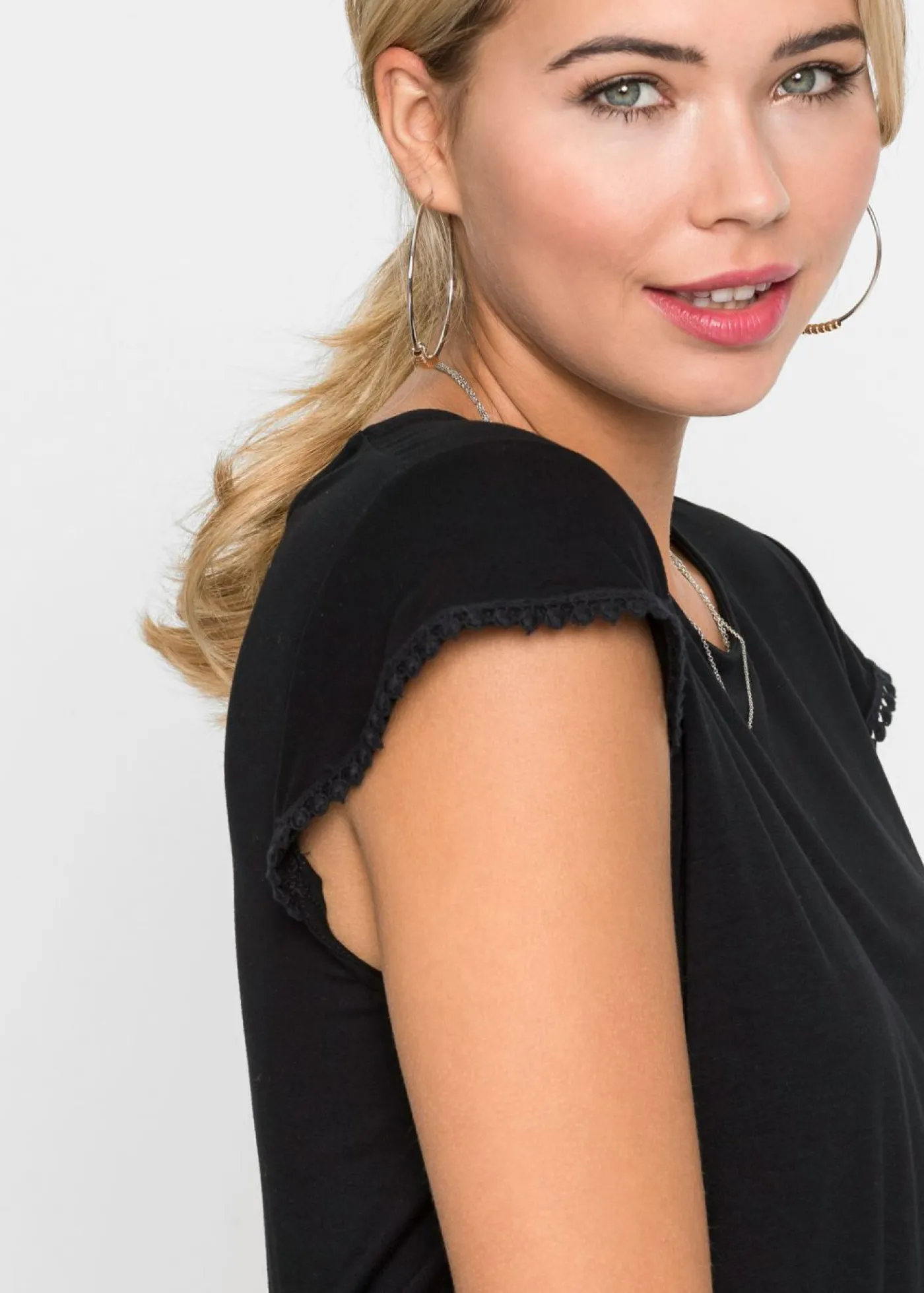 Mujer bonprix bonprix Vestido midi de punto en viscosa sostenible