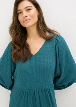 Mujer bonprix bonprix Vestido midi de punto estructurado