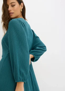 Mujer bonprix bonprix Vestido midi de punto estructurado