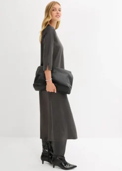 Mujer bonprix bonprix Vestido midi de satén brillante