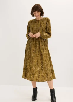 Mujer bonprix bonprix Vestido midi de satén fluido