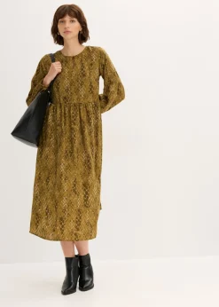 Mujer bonprix bonprix Vestido midi de satén fluido