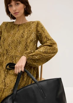 Mujer bonprix bonprix Vestido midi de satén fluido