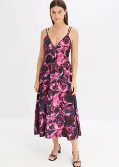 Mujer bonprix bonprix Vestido midi de terciopelo brillante