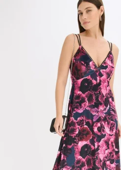 Mujer bonprix bonprix Vestido midi de terciopelo brillante