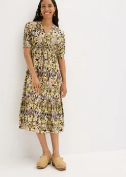 Mujer bonprix bonprix Vestido midi de viscosa fluida