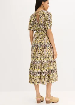 Mujer bonprix bonprix Vestido midi de viscosa fluida