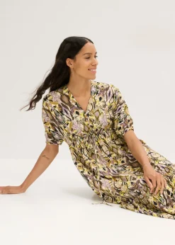 Mujer bonprix bonprix Vestido midi de viscosa fluida