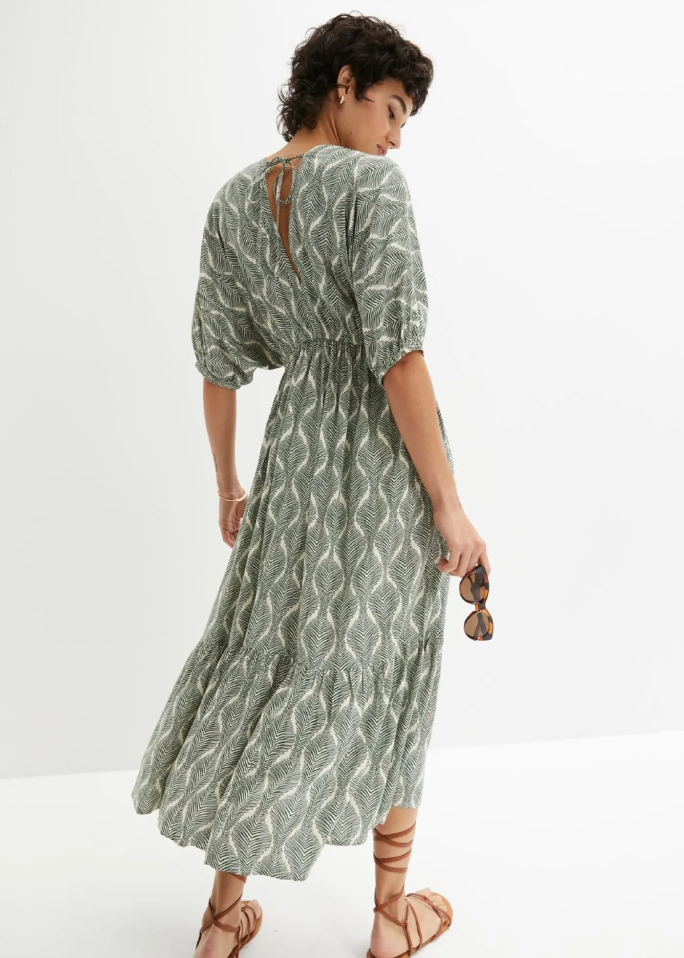 Mujer bonprix bonprix Vestido midi de viscosa fluida