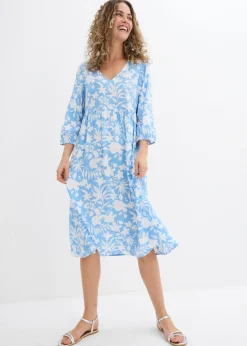 Mujer bonprix bonprix Vestido midi de viscosa fluida