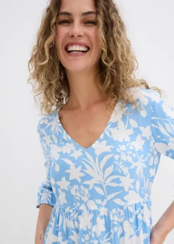 Mujer bonprix bonprix Vestido midi de viscosa fluida