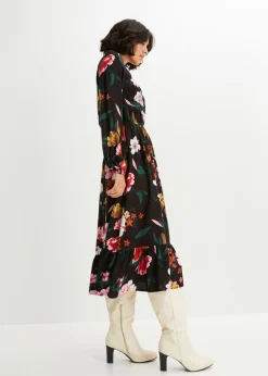 Mujer bonprix bonprix Vestido midi de viscosa fluida