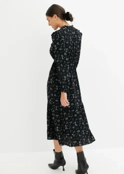 Mujer bonprix bonprix Vestido midi de viscosa pura