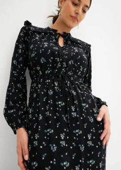 Mujer bonprix bonprix Vestido midi de viscosa pura