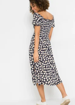 Mujer bonprix bonprix Vestido midi de viscosa pura