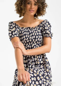 Mujer bonprix bonprix Vestido midi de viscosa pura