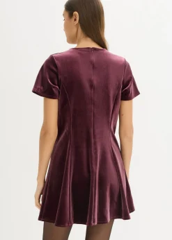 Mujer bonprix bonprix Vestido mini de terciopelo suave