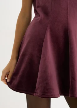 Mujer bonprix bonprix Vestido mini de terciopelo suave