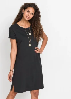 bonprix bonprix Básicos>Vestido oversize Negro