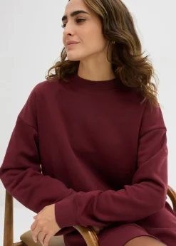 Mujer bonprix bonprix Vestido oversize tipo sudadera