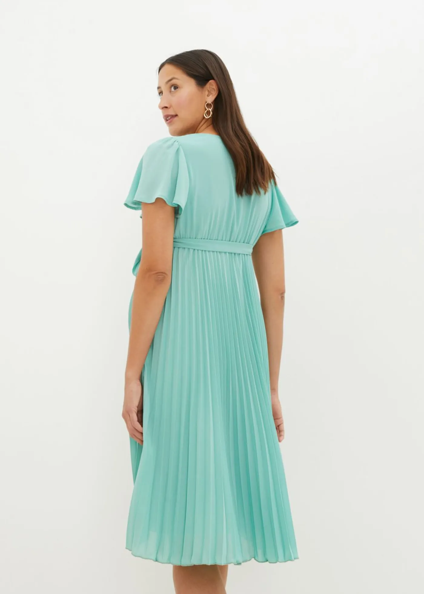 Mujer bonprix bonprix Vestido premamá con plisado