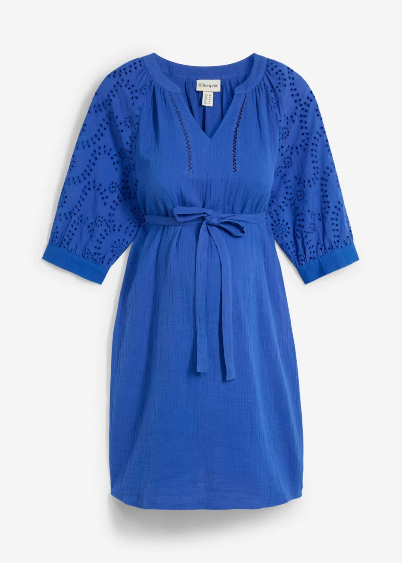 Mujer bonprix bonprix Vestido premamá de muselina de algodón puro